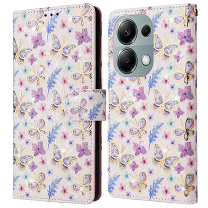For Xiaomi Redmi Note 13 Pro 4G / Poco M6 Pro 4G Phone Case RFID Blocking Wallet Leather Cover