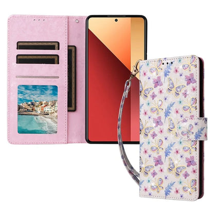 For Xiaomi Redmi Note 13 Pro 4G / Poco M6 Pro 4G Phone Case RFID Blocking Wallet Leather Cover