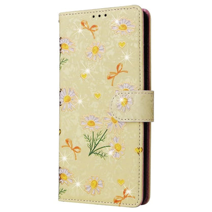 For Xiaomi Redmi Note 13 5G Wallet Case RFID Blocking Lacquered Leather Cover