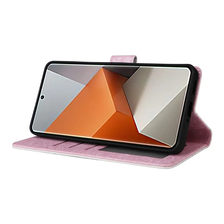 For Xiaomi Redmi Note 13 Pro+ 5G Case Leather Lacquered Phone Cover RFID Blocking