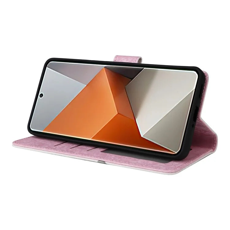 For Xiaomi Redmi Note 13 Pro+ 5G Case Leather Lacquered Phone Cover RFID Blocking