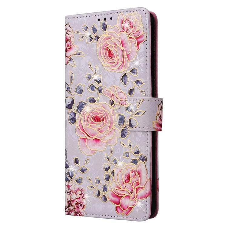 For Xiaomi Redmi Note 13 Pro+ 5G Case Leather Lacquered Phone Cover RFID Blocking