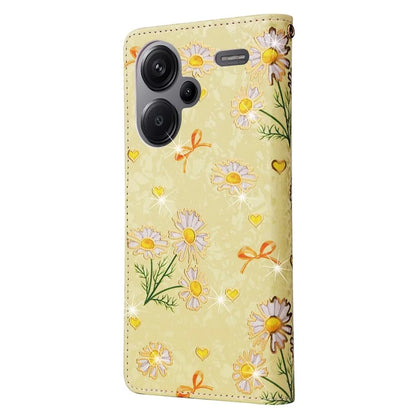 For Xiaomi Redmi Note 13 Pro+ 5G Case Leather Lacquered Phone Cover RFID Blocking