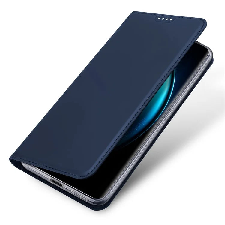 DUX DUCIS Skin Pro Series For vivo X100 Pro 5G Case Leather Flip Phone Cover with Card Holder