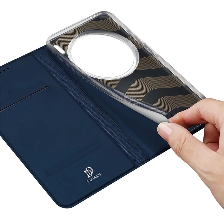 DUX DUCIS Skin Pro Series For vivo X100 Pro 5G Case Leather Flip Phone Cover with Card Holder
