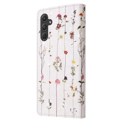 For Samsung Galaxy A55 5G Leather Case Lacquered Phone Cover with RFID Blocking Card Slots