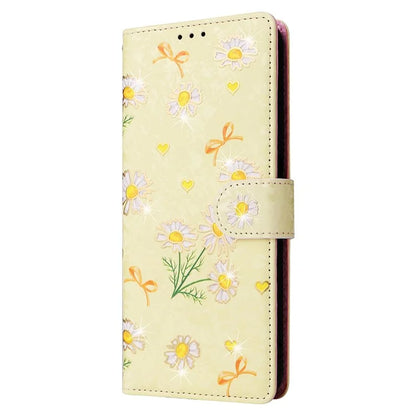 For Samsung Galaxy A55 5G Leather Case Lacquered Phone Cover with RFID Blocking Card Slots