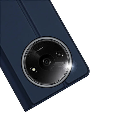 DUX DUCIS Skin Pro Series For Xiaomi Redmi A3 / Poco C61 4G Case Card Slot Leather Flip Phone Cover
