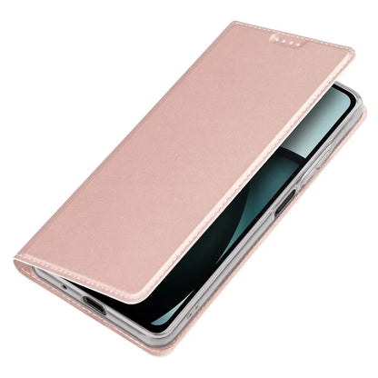 DUX DUCIS Skin Pro Series For Xiaomi Redmi A3 / Poco C61 4G Case Card Slot Leather Flip Phone Cover