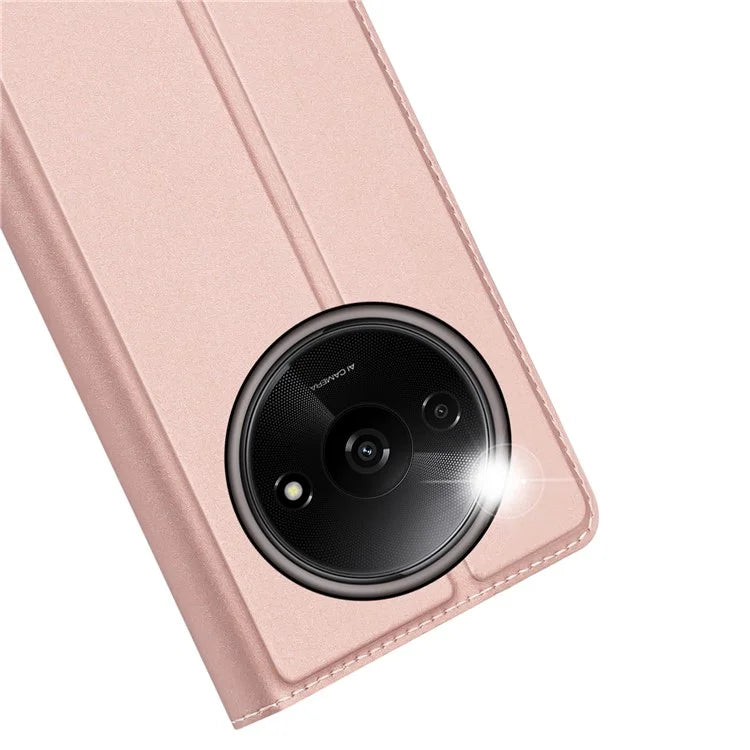 DUX DUCIS Skin Pro Series For Xiaomi Redmi A3 / Poco C61 4G Case Card Slot Leather Flip Phone Cover