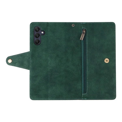 For Samsung Galaxy A25 5G (Global) (161.0 x 76.5 x 8.3mm) Case Rivet Decor Leather Cell Phone Cover