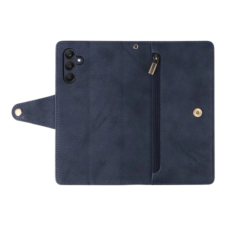 For Samsung Galaxy A25 5G (Global) (161.0 x 76.5 x 8.3mm) Case Rivet Decor Leather Cell Phone Cover