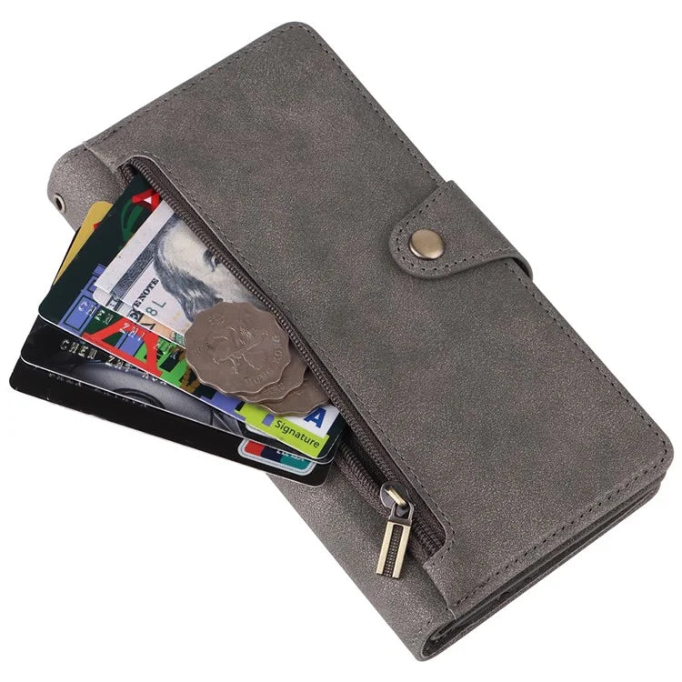 For Samsung Galaxy A25 5G (Global) (161.0 x 76.5 x 8.3mm) Case Rivet Decor Leather Cell Phone Cover