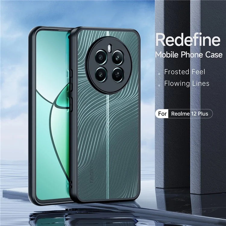 DUX DUCIS Aimo Series For Realme 12+ 5G Case Drop-proof Mobile Phone Cover (REACH Certification)