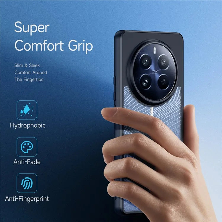 DUX DUCIS Aimo Series For Realme 12 Pro 5G / 12 Pro+ 5G Matte Case PC + TPU Cover (REACH Certification)