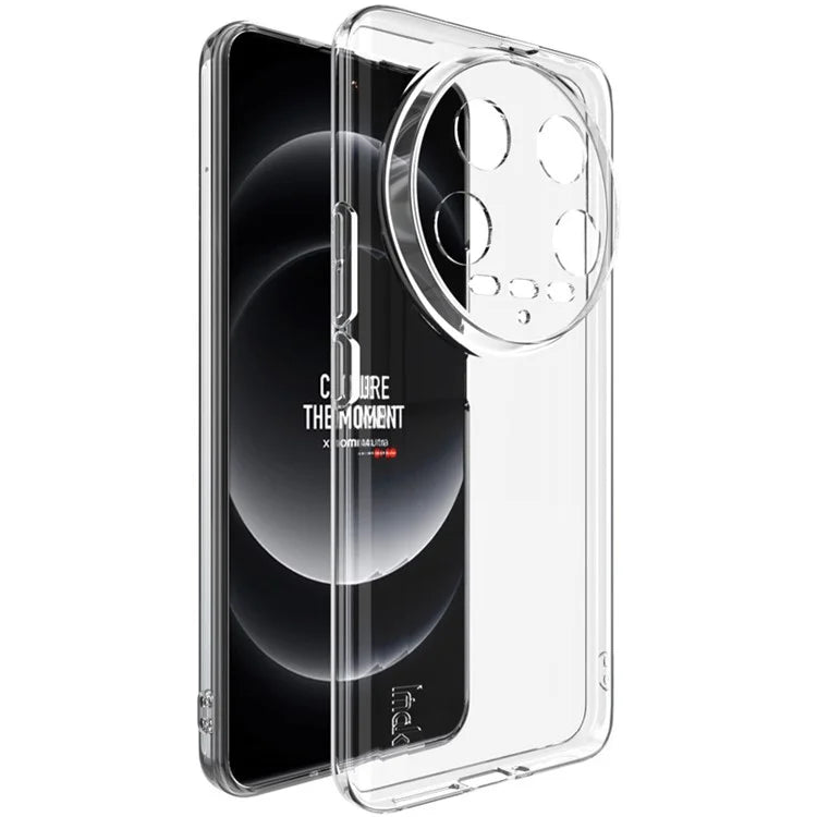 IMAK UX-5 Series For Xiaomi 14 Ultra TPU Case Slim Fit Crystal Clear Phone Cover