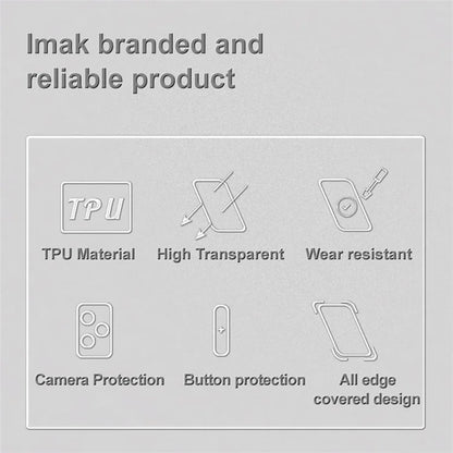 IMAK UX-5 Series For Xiaomi 14 Ultra TPU Case Slim Fit Crystal Clear Phone Cover