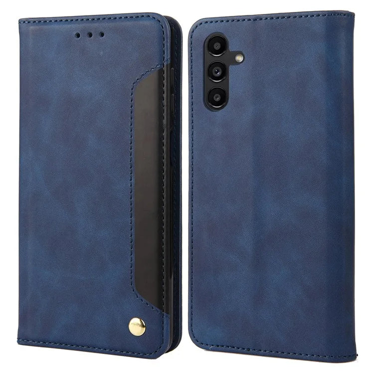 For Samsung Galaxy A05s 4G Case Skin-touch PU Leather Flip Stand View Phone Cover