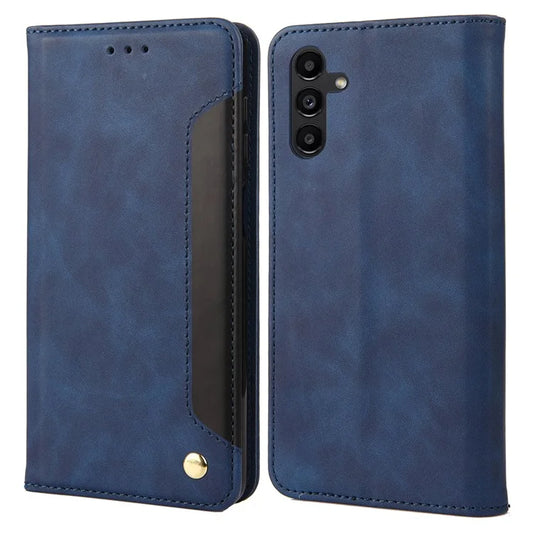 For Samsung Galaxy A05s 4G Case Skin-touch PU Leather Flip Stand View Phone Cover