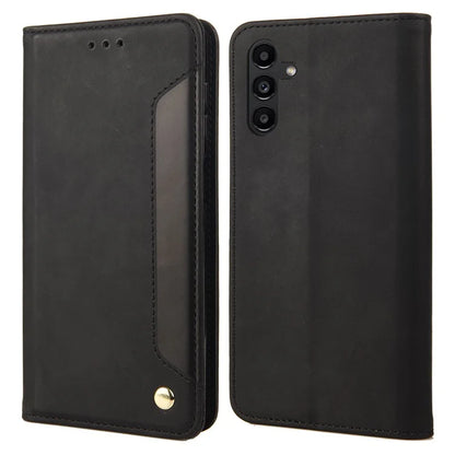 For Samsung Galaxy A05s 4G Case Skin-touch PU Leather Flip Stand View Phone Cover