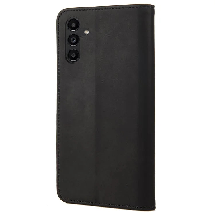 For Samsung Galaxy A05s 4G Case Skin-touch PU Leather Flip Stand View Phone Cover