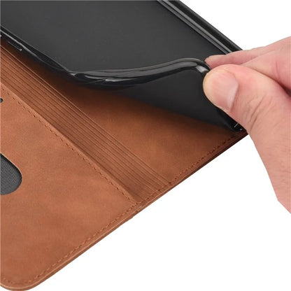 For Samsung Galaxy A05s 4G Case Skin-touch PU Leather Flip Stand View Phone Cover