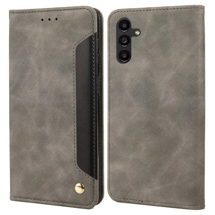 For Samsung Galaxy A05s 4G Case Skin-touch PU Leather Flip Stand View Phone Cover