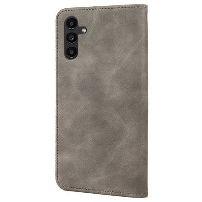 For Samsung Galaxy A05s 4G Case Skin-touch PU Leather Flip Stand View Phone Cover