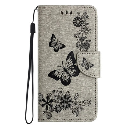For Samsung Galaxy A05s 4G Case Folio PU Leather Butterflies Flower Phone Cover