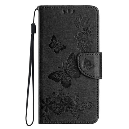 For Samsung Galaxy A05s 4G Case Folio PU Leather Butterflies Flower Phone Cover