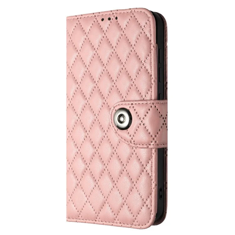 YB Imprinting Series-8 for Motorola Moto G14 4G Case Anti-Dorp Leather Phone Cover with 7 Card Slots