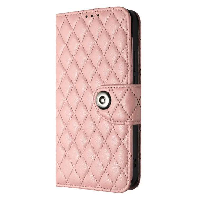 YB Imprinting Series-8 for Xiaomi Redmi Note 12 Pro 5G / Poco X5 Pro 5G Leather Phone Case with Hand Strap