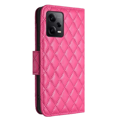 YB Imprinting Series-8 for Xiaomi Redmi Note 12 Pro 5G / Poco X5 Pro 5G Leather Phone Case with Hand Strap