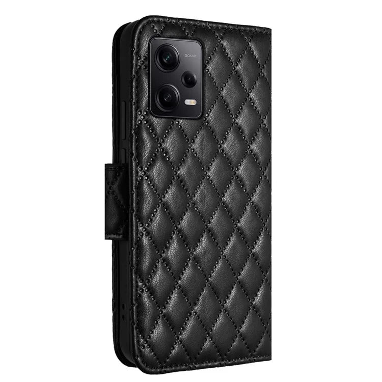 YB Imprinting Series-8 for Xiaomi Redmi Note 12 Pro+ 5G Magnetic Case 7 Card Slots Leather Phone Cover