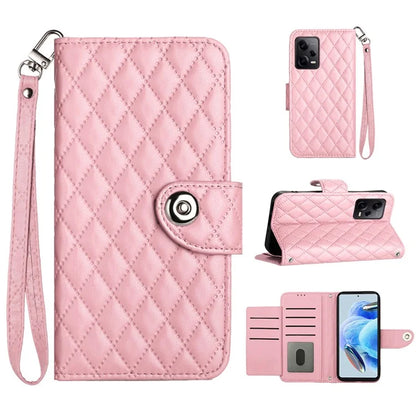 YB Imprinting Series-8 for Xiaomi Redmi Note 12 Pro+ 5G Magnetic Case 7 Card Slots Leather Phone Cover