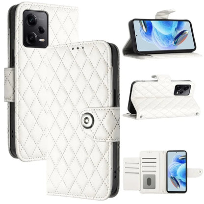 YB Imprinting Series-8 for Xiaomi Redmi Note 12 Pro+ 5G Magnetic Case 7 Card Slots Leather Phone Cover