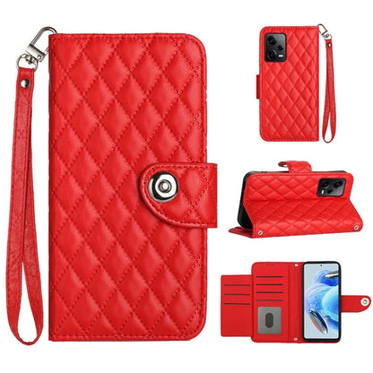 YB Imprinting Series-8 for Xiaomi Redmi Note 12 Pro+ 5G Magnetic Case 7 Card Slots Leather Phone Cover