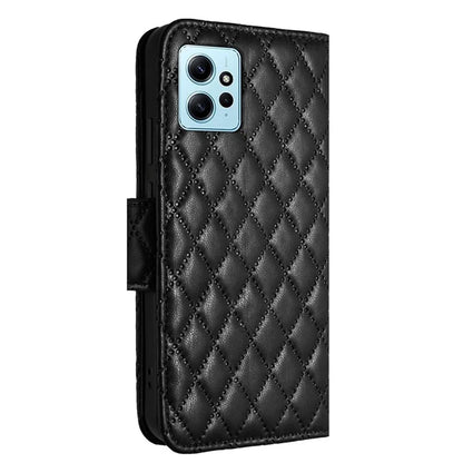 YB Imprinting Series-8 for Xiaomi Redmi Note 12 4G Case Leather Phone Wallet Cover with Hand Strap