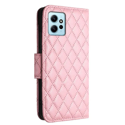 YB Imprinting Series-8 for Xiaomi Redmi Note 12 4G Case Leather Phone Wallet Cover with Hand Strap