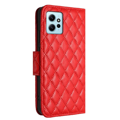 YB Imprinting Series-8 for Xiaomi Redmi Note 12 4G Case Leather Phone Wallet Cover with Hand Strap