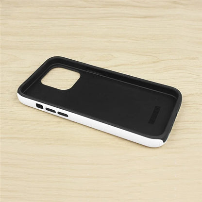 20Pcs  /  Pack For iPhone 15 TPU+PC Case 3D Sublimation Blank Glossy Phone Cover