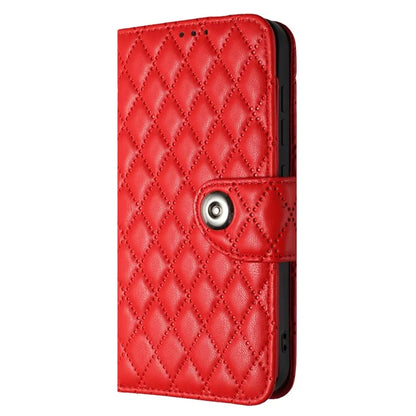 YB Imprinting Series-8 for Motorola Moto G84 5G Magnetic Phone Case Wallet Anti-scratch Cover with 7 Card Slots