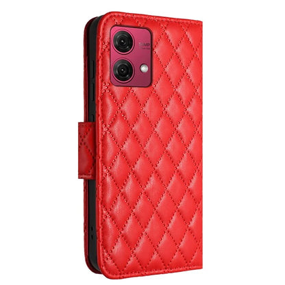 YB Imprinting Series-8 for Motorola Moto G84 5G Magnetic Phone Case Wallet Anti-scratch Cover with 7 Card Slots