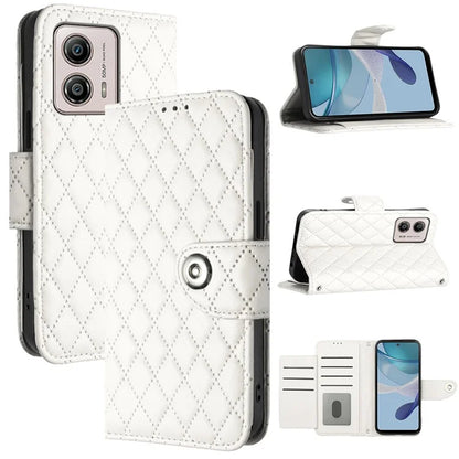 YB Imprinting Series-8 for Motorola Moto G53 5G / G23 4G / G13 4G Wallet Case Leather Phone Cover