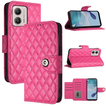 YB Imprinting Series-8 for Motorola Moto G53 5G / G23 4G / G13 4G Wallet Case Leather Phone Cover
