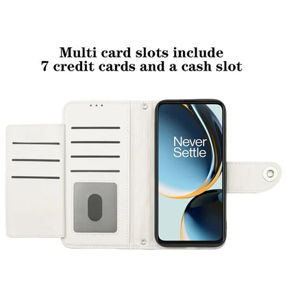 YB Imprinting Series-8 for OnePlus Nord CE 3 Lite 5G / Nord N30 5G / Oppo K11x 5G Leather Case Wallet Cover