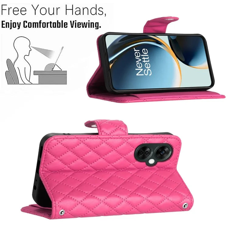 YB Imprinting Series-8 for OnePlus Nord CE 3 Lite 5G / Nord N30 5G / Oppo K11x 5G Leather Case Wallet Cover