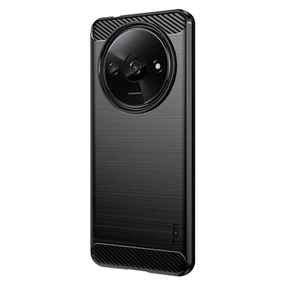 MOFI JK TPU Series-1 For Xiaomi Redmi A3 Protective Case TPU Phone Cover Carbon Fiber Texture