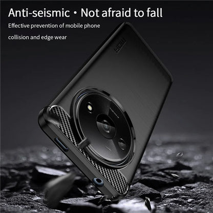 MOFI JK TPU Series-1 For Xiaomi Redmi A3 Protective Case TPU Phone Cover Carbon Fiber Texture