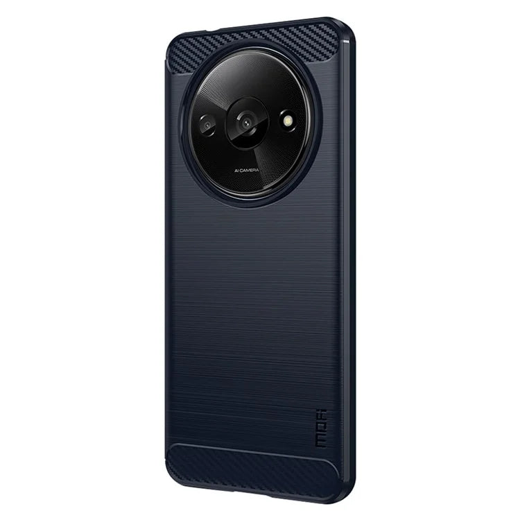 MOFI JK TPU Series-1 For Xiaomi Redmi A3 Protective Case TPU Phone Cover Carbon Fiber Texture